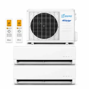 Zero 2-Zone Ductless Heat Pump