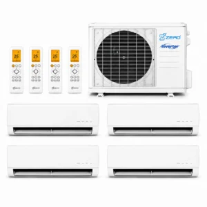 Zero 4-Zone Ductless Heat Pump