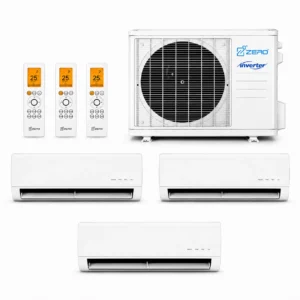 Zero 3-Zone Ductless Heat Pump
