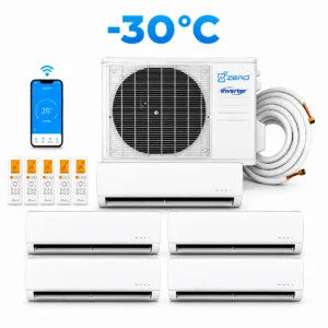 Zero 5 Zone Ductless heat pump
