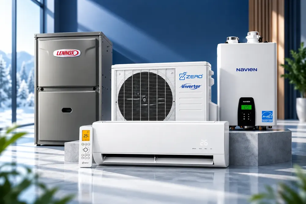 Heating, cooling and hot water equipment for Canadian homes